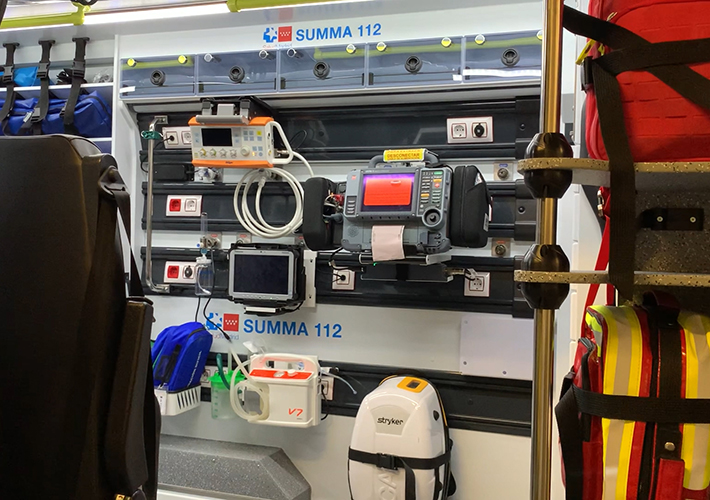 foto noticia PANASONIC Y ALTECH SE ALÍAN PARA EQUIPAR LAS NUEVAS AMBULANCIAS DEL SUMMA 112.
